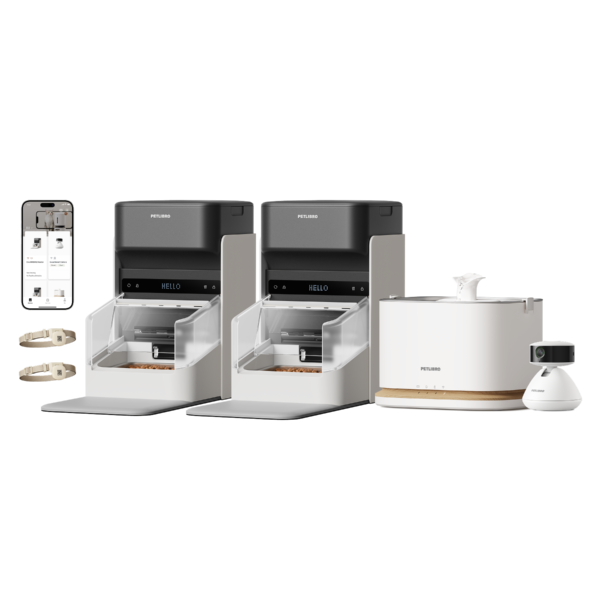 One RFID Smart Feeder & Dockstream 2 Smart Cordless Fountain & Scout Smart Camera