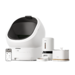 Luma Smart Litter Box & Granary Smart Camera Feeder & Dockstream 2 Smart Fountain