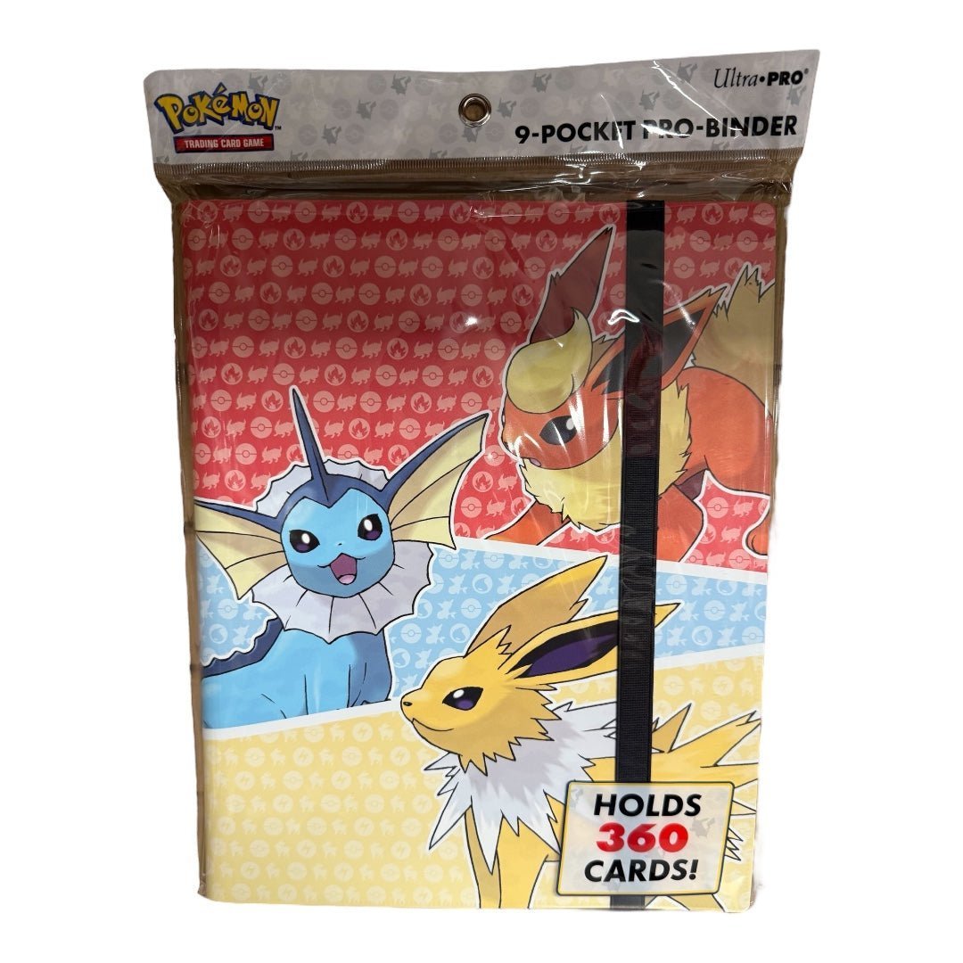 Photoroom_20250822_132420.jpg Pokemon Ultra Pro 9-Pocket Pro Binder Evolving Skies Flareon Jolteon Vaporeon - Image 1