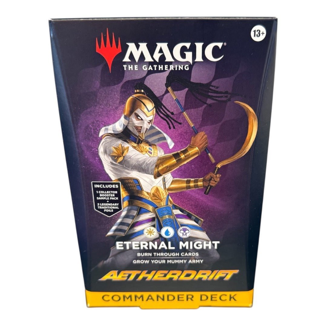 Photoroom_20260317_144055.jpg MTG Aetherdrift Eternal Might Commander Deck - Image 1