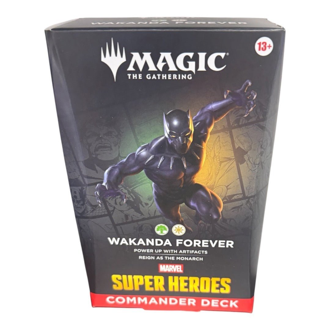 Photoroom_20260626_110057.jpg MTG Marvel Super Heroes Wakanda Forever Commander Deck - Image 1