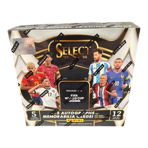 2026 Panini Select FIFA World Cup Soccer Hobby Box