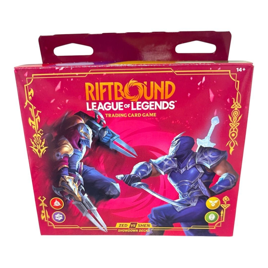 Photoroom_20260730_165122.jpg Riftbound League of Legends Zed vs Shen Showdown Decks - Image 1