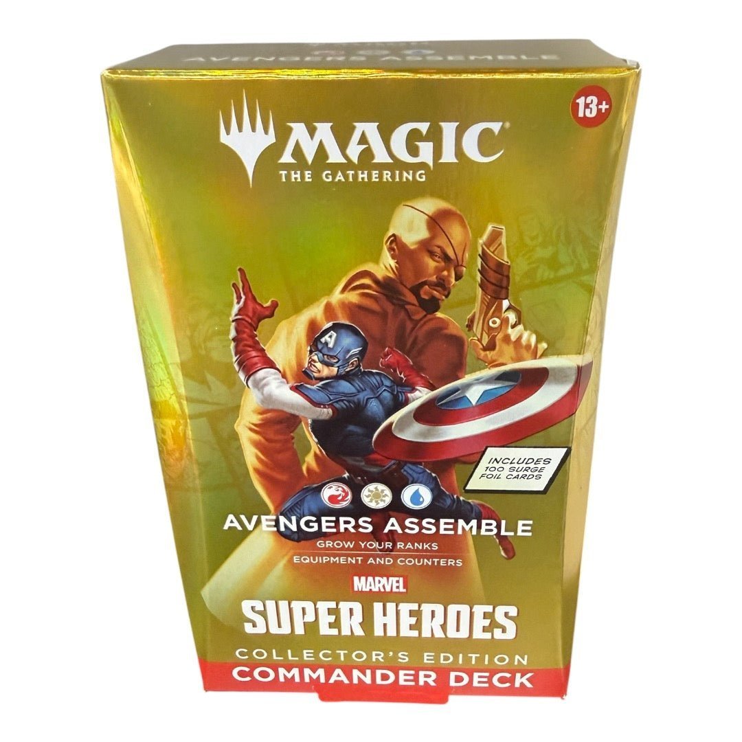Photoroom_20260801_115007.jpg MTG Marvel Super Heroes Avengers Assemble Collector Commander Deck - Image 1