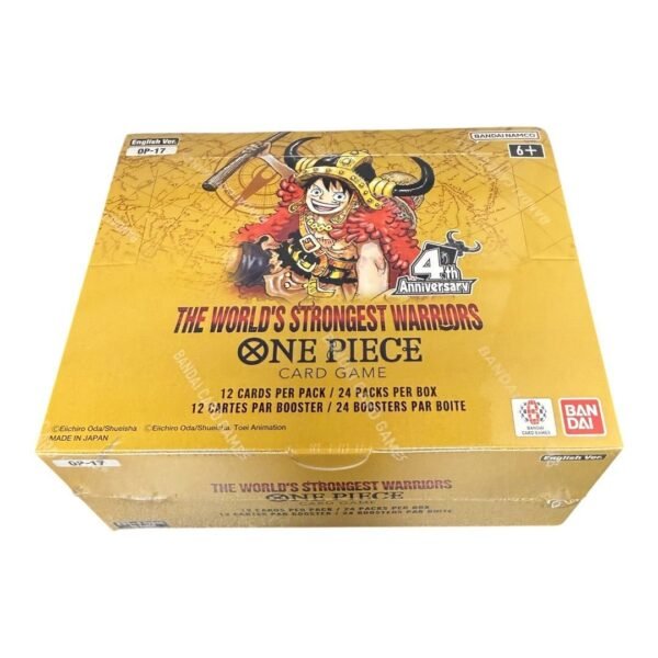 One Piece OP17 The World's Strongest Warriors Booster Box